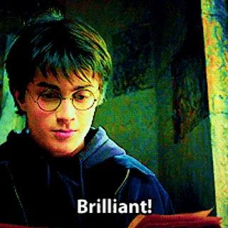 Brilliant: Harry Potter