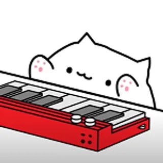 Piano cat lets go