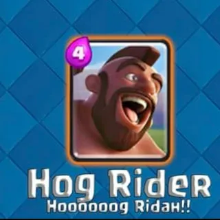 HOG RIDER - Clash Royale