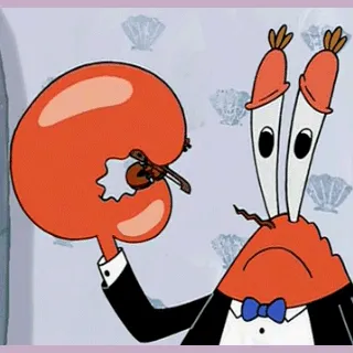 Let me play a song on the worlds smallest violin - Spongebob