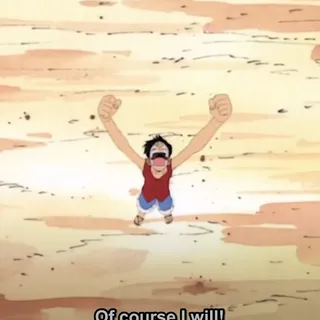 Of Course I Will! (Luffy)