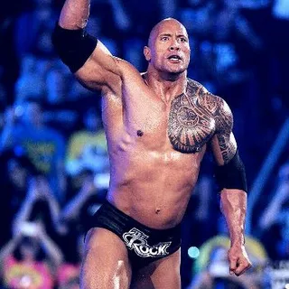 The Rock Dwayne Johnson Entrance