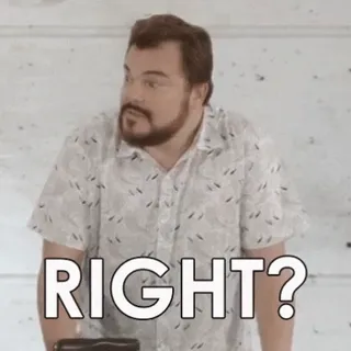 Right - Jack Black